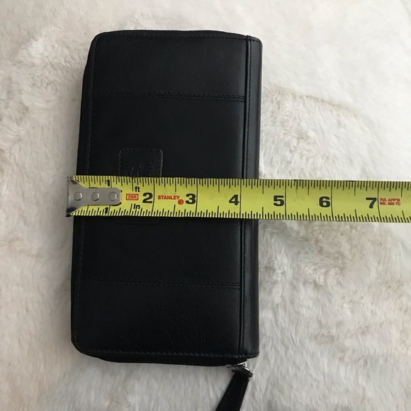 Mancini Leather Zip Wallet black RFID - Picture 13 of 13